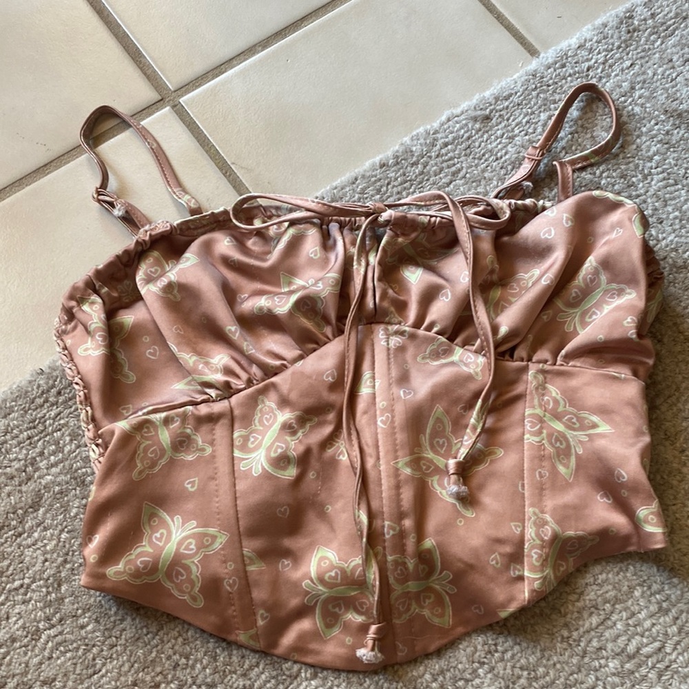 pacsun corset top